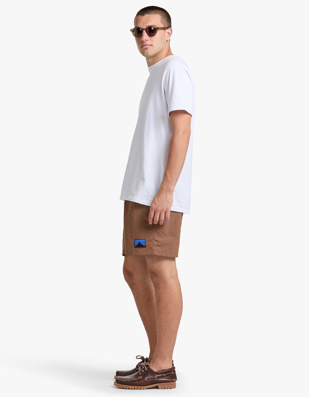 Land Swim Short - Brown