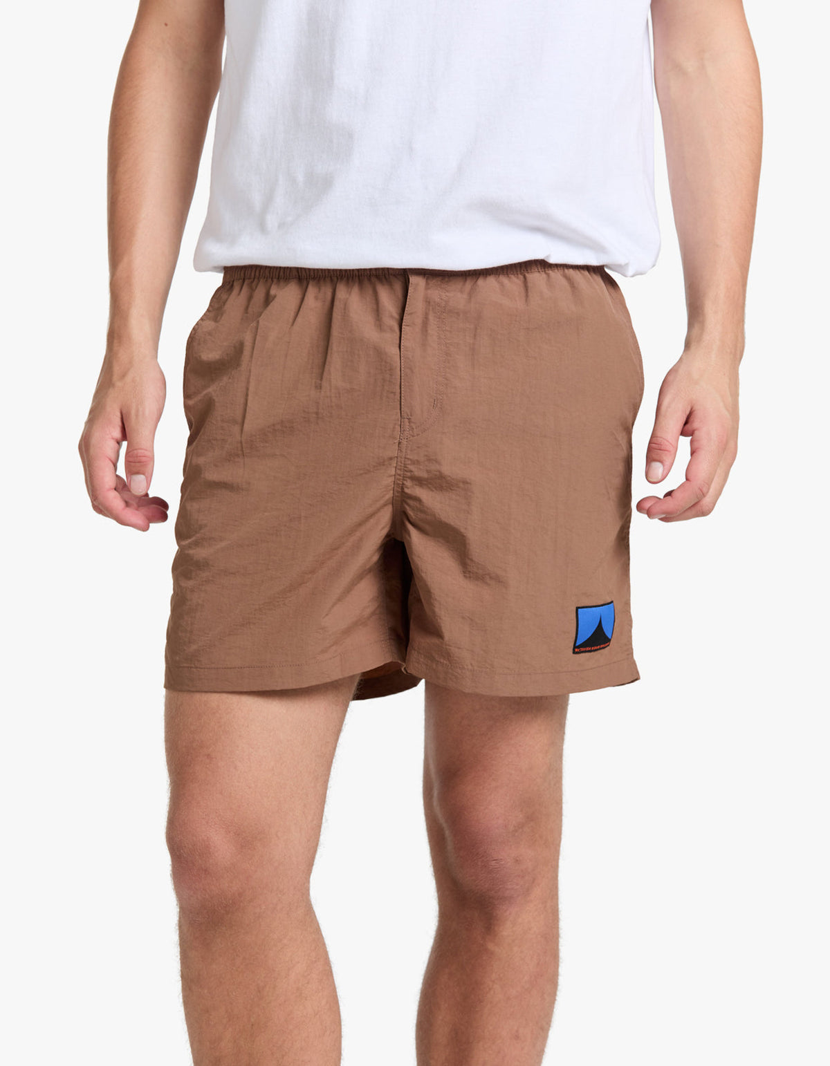 Land Swim Short - Brown