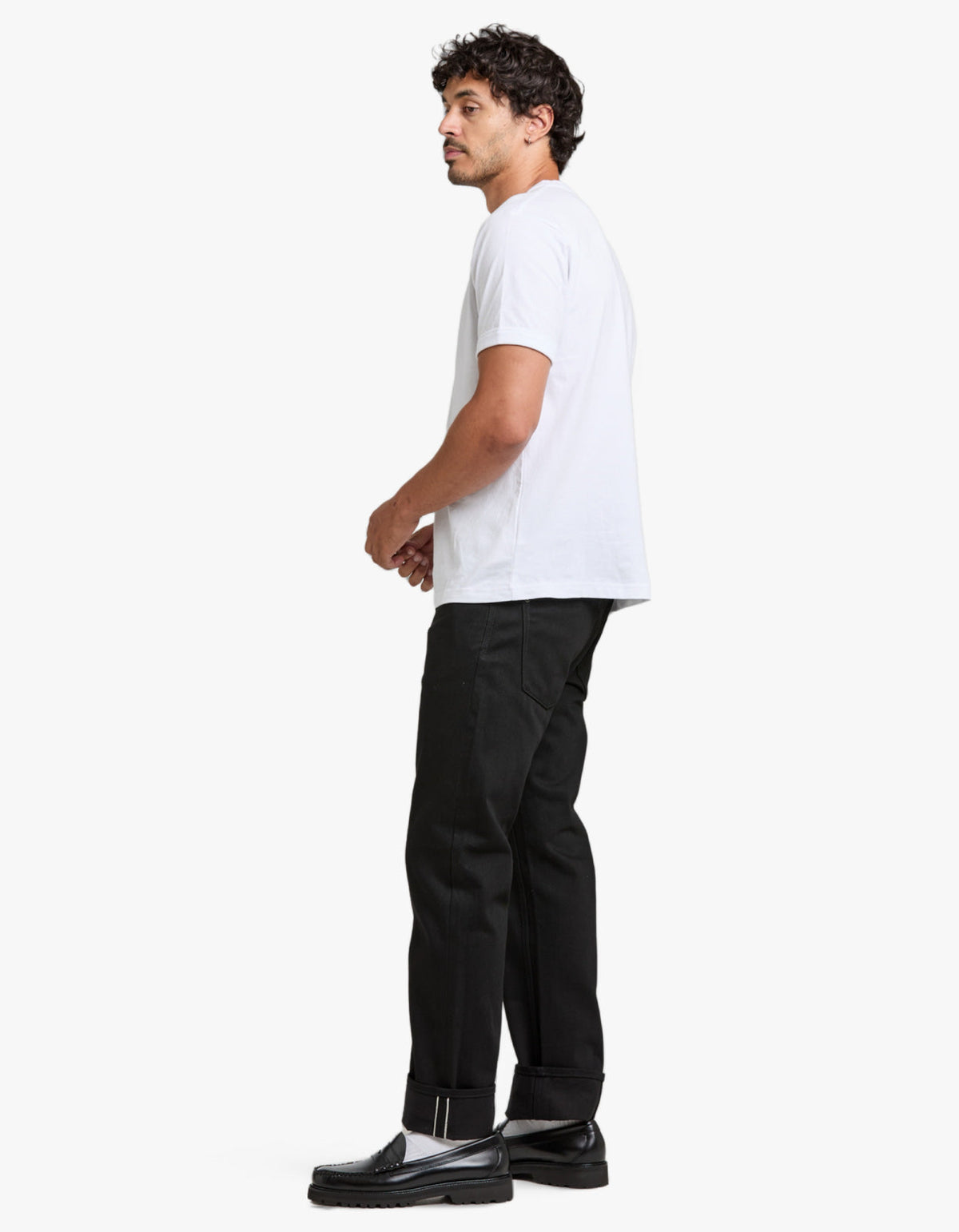 Rebel Straight Selvedge Jean - Black Selvedge
