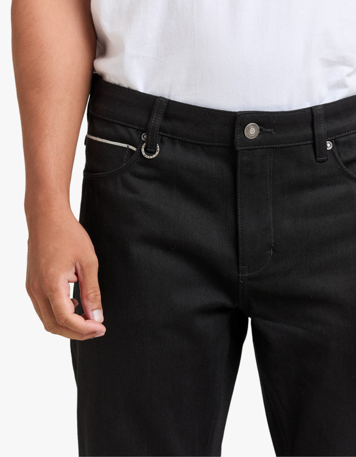 Rebel Straight Selvedge Jean - Black Selvedge