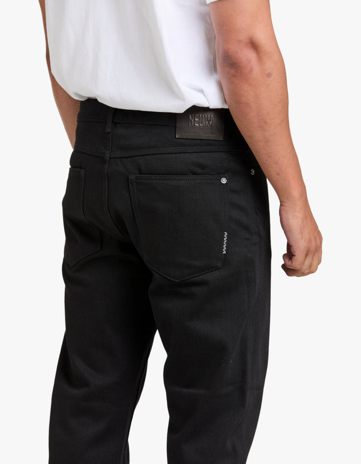Rebel Straight Selvedge Jean - Black Selvedge