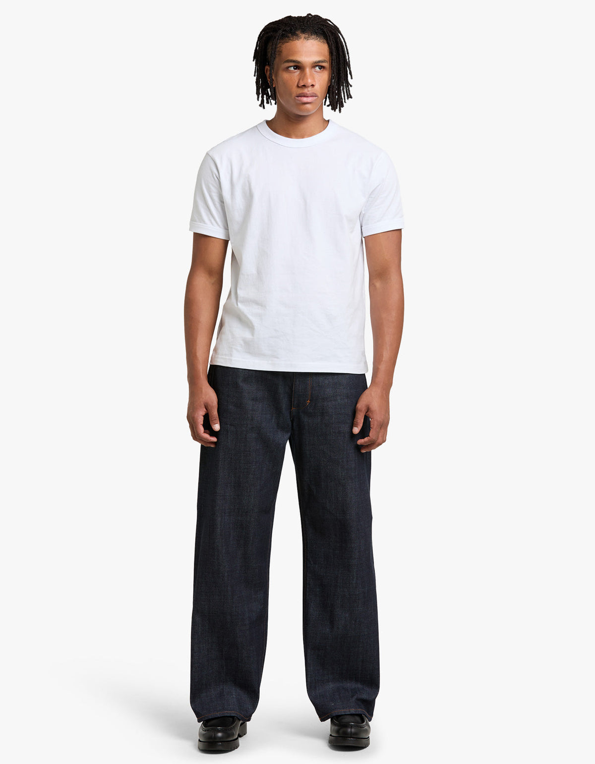 Austin Baggy Selvedge Jean - Raw Selvedge