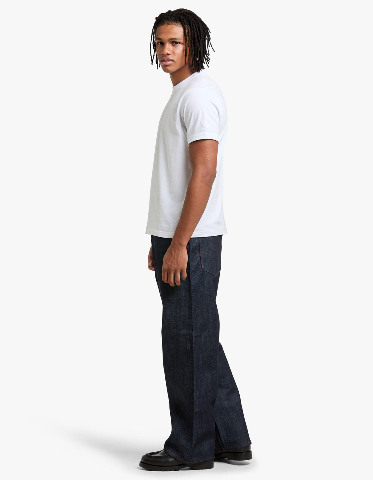 Austin Baggy Selvedge Jean - Raw Selvedge