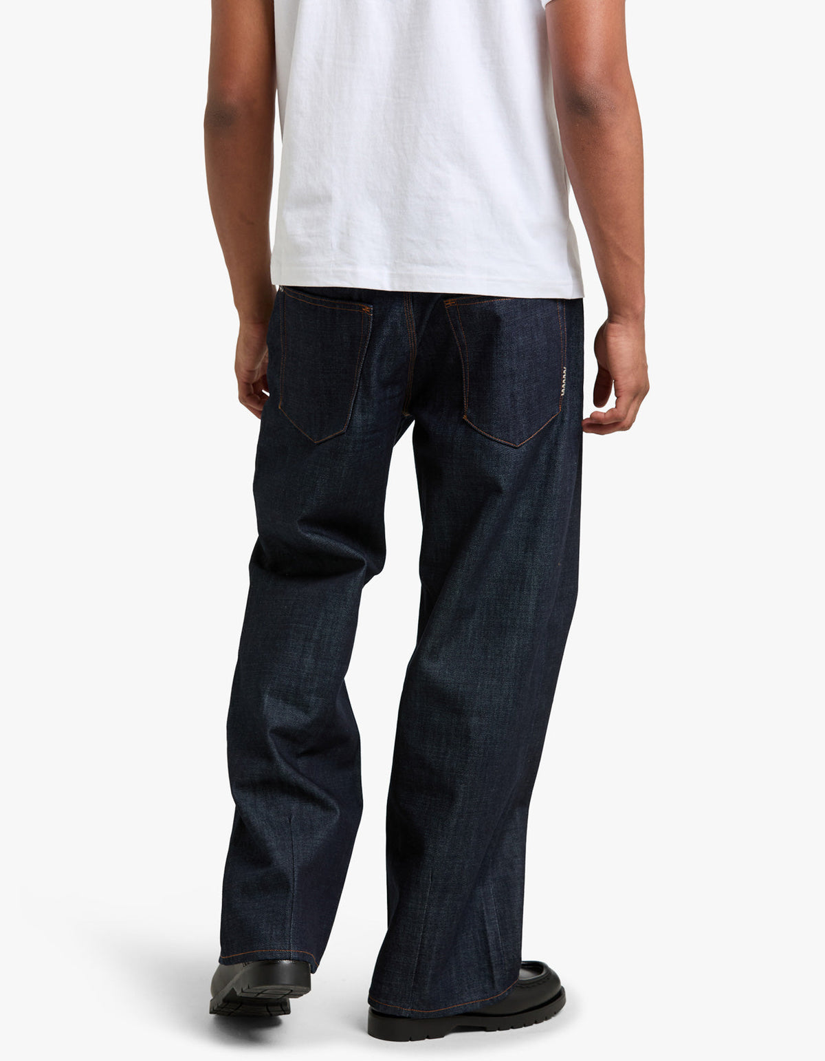 Austin Baggy Selvedge Jean - Raw Selvedge