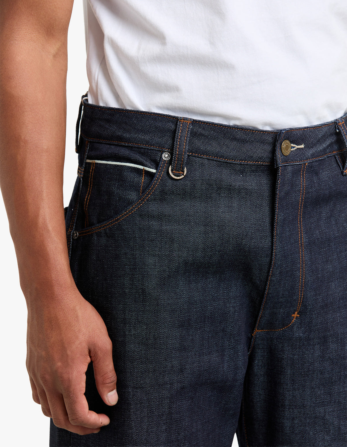 Austin Baggy Selvedge Jean - Raw Selvedge