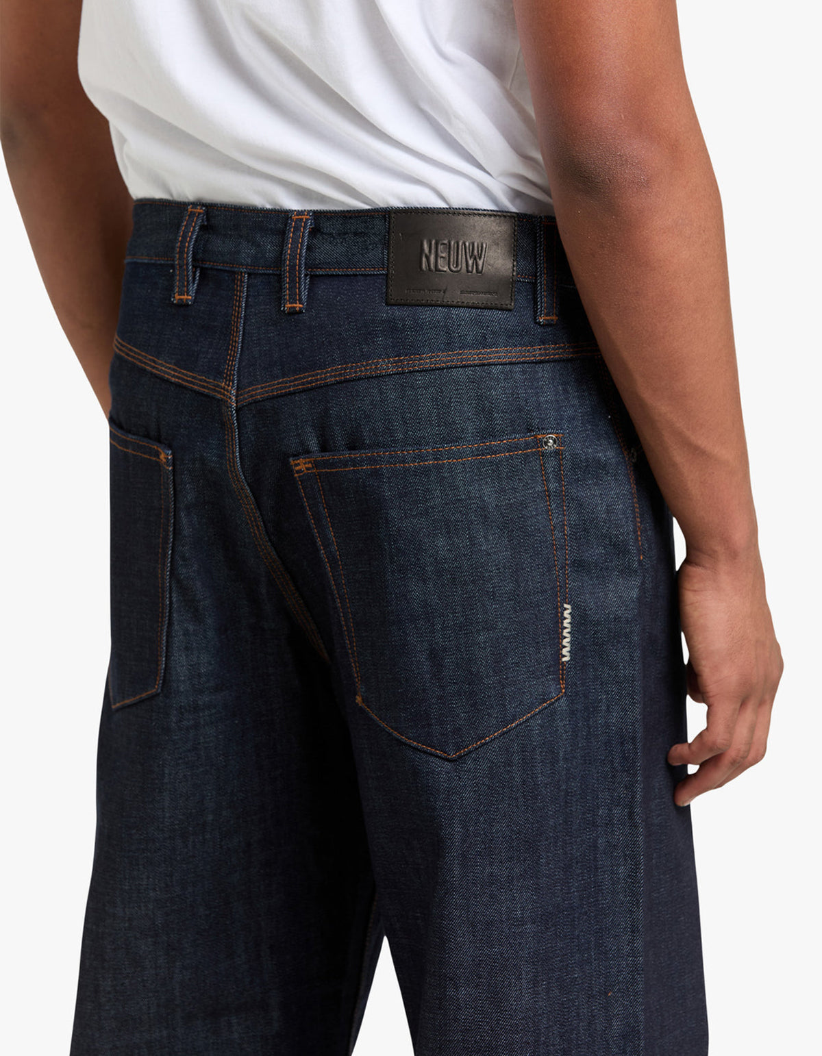 Austin Baggy Selvedge Jean - Raw Selvedge