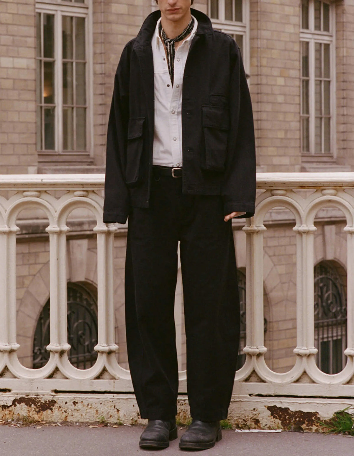 Lang Cocoon Pant - Black
