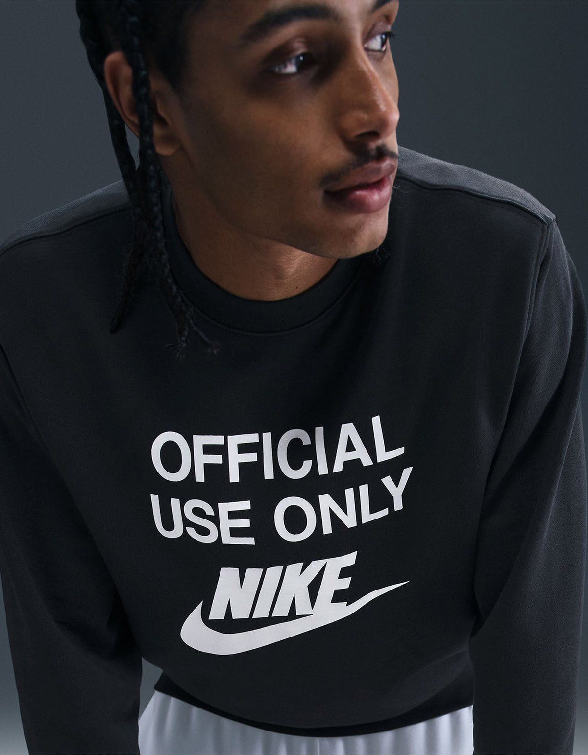 Nike Official Use Only Crewneck Sweat - Black/White