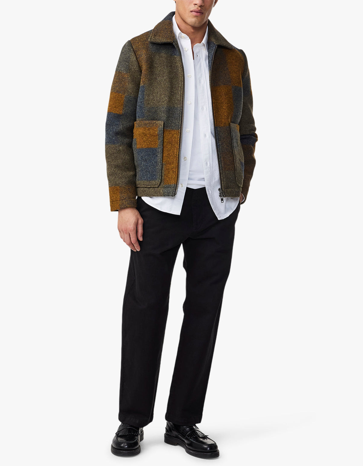 Gael Jacket 8267 - Brown Check 785