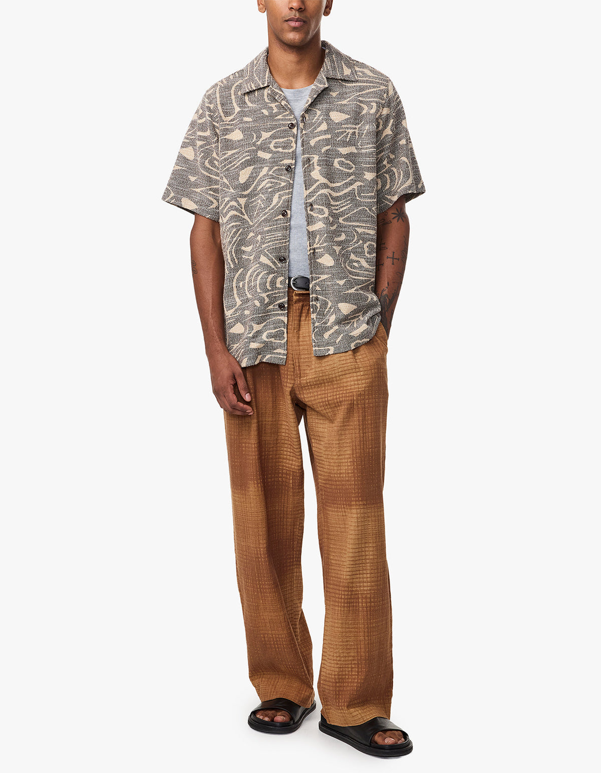 Julio S/S Shirt 3420 - Demitasse