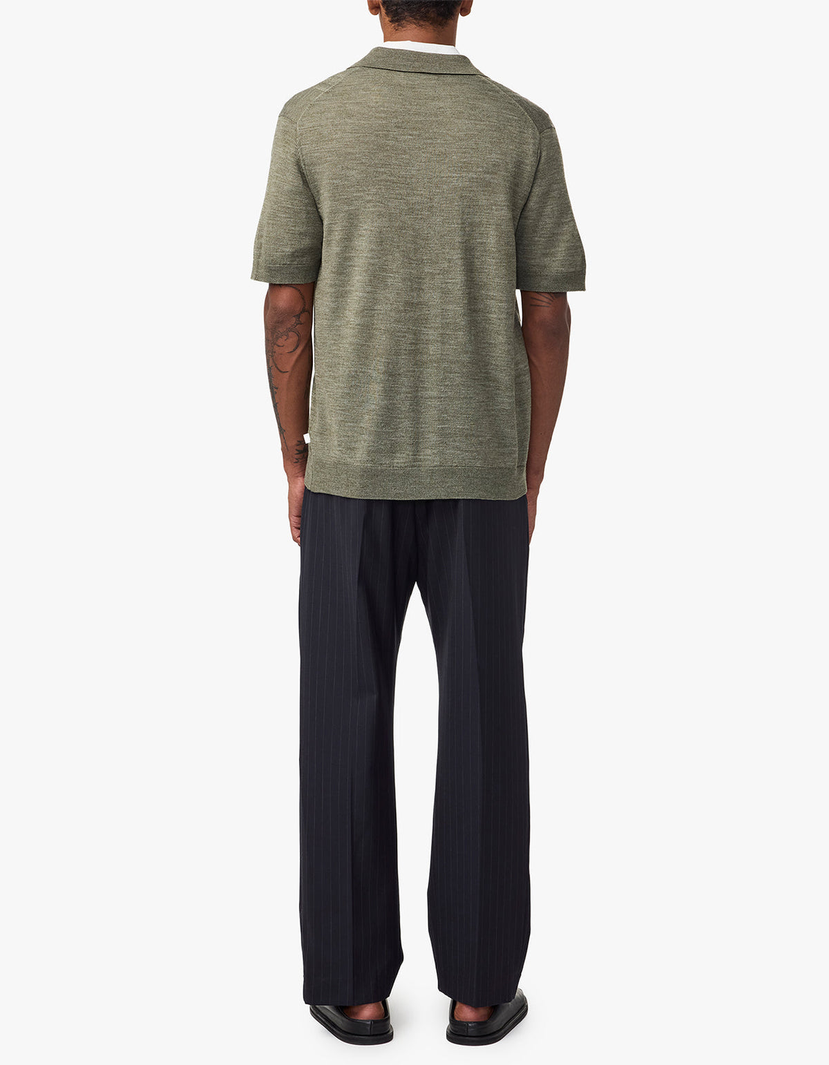 Thor S/S Cardigan Shirt 6584 - Capers 343