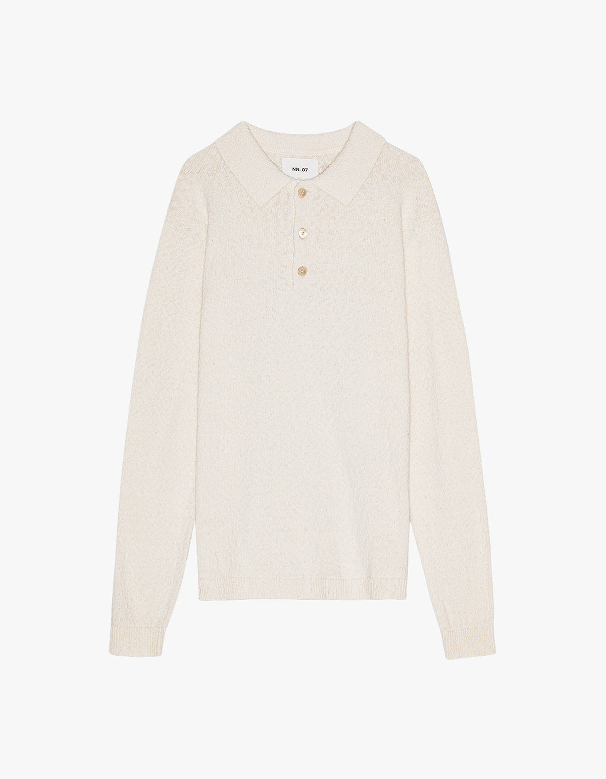 Randy L/S Polo Shirt 6690 - Ecru 020