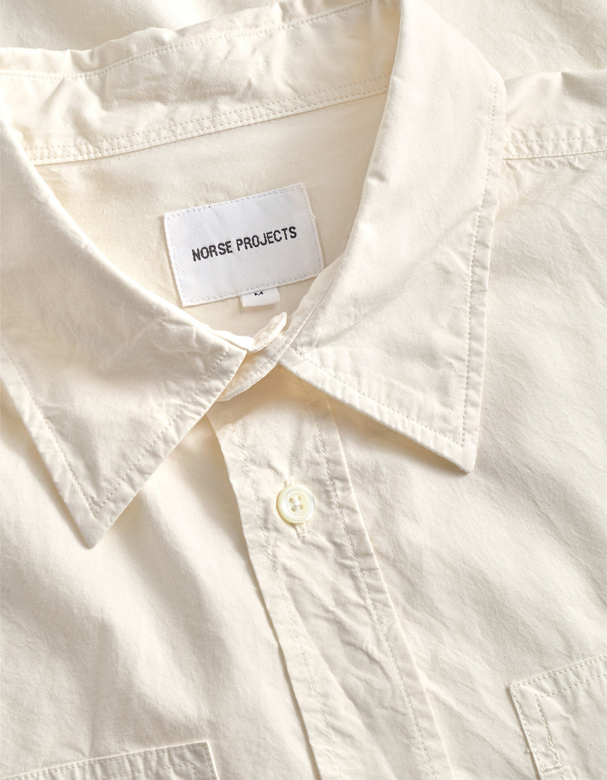 Ole Fatigue Cotton Tencel Shirt - Oatmeal