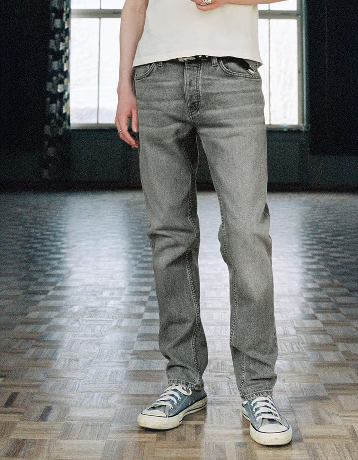 Solid Ollie Jean - Pale Ash