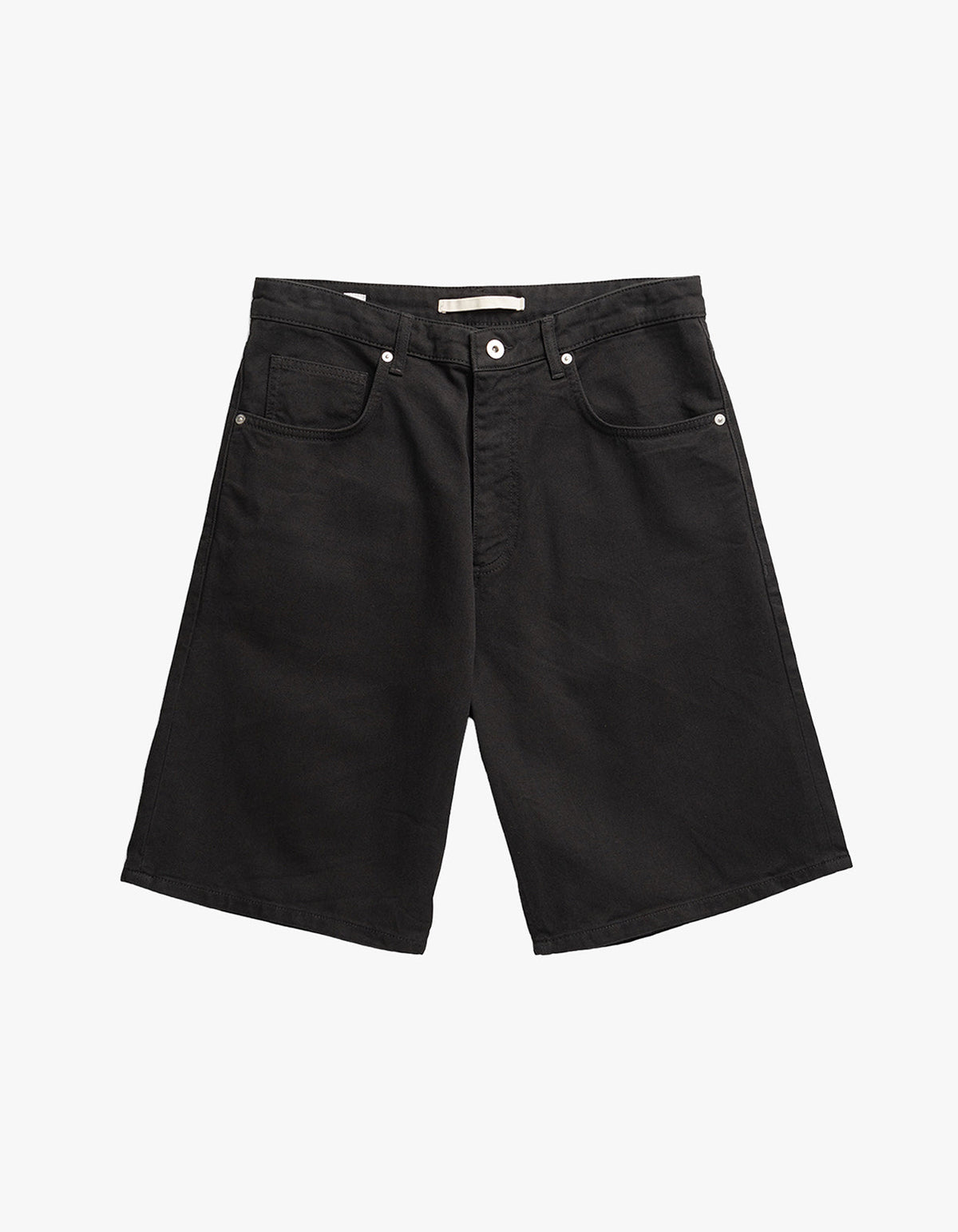 Korshavn Relaxed 5 Pocket Heavy Twill Short - Black