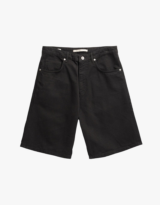 Korshavn Relaxed 5 Pocket Heavy Twill Short - Black