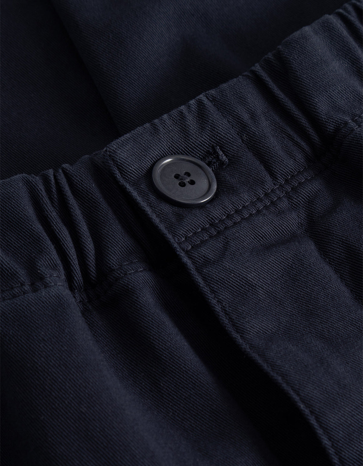 Trysil Regular Organic Stretch Twill Trouser - Dark Navy
