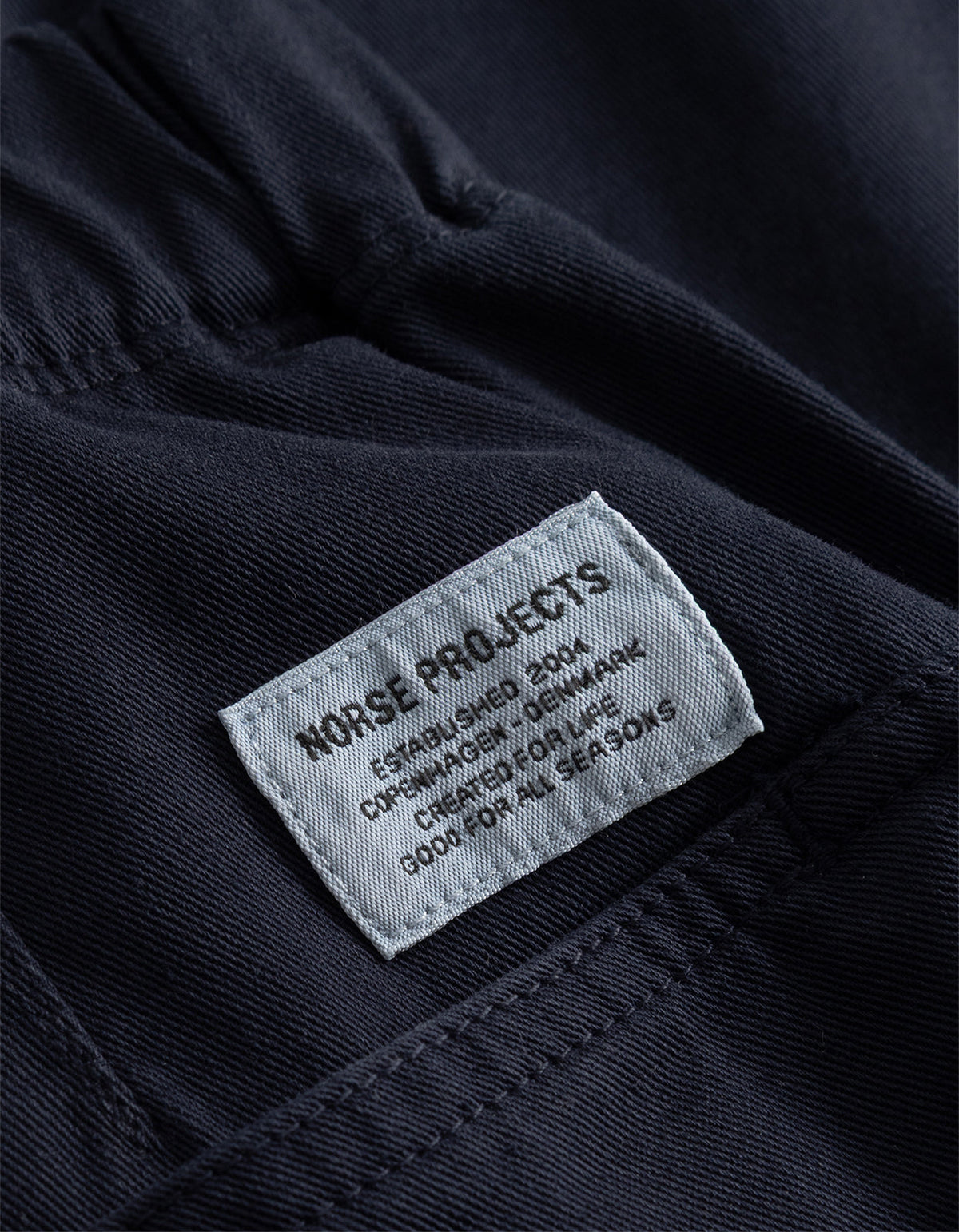 Trysil Regular Organic Stretch Twill Trouser - Dark Navy