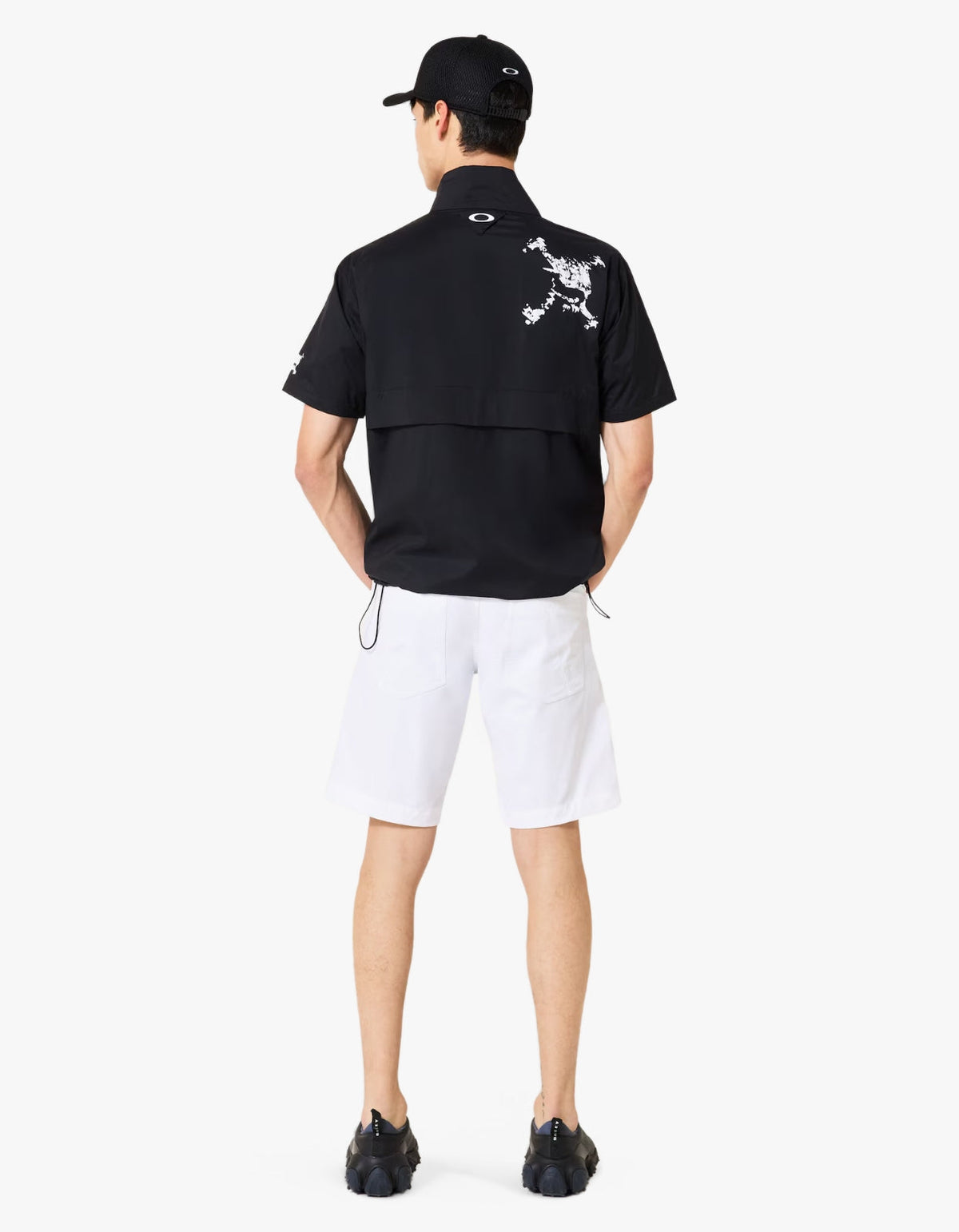 Skull S/S Airy Wind Jacket - Pitch Black