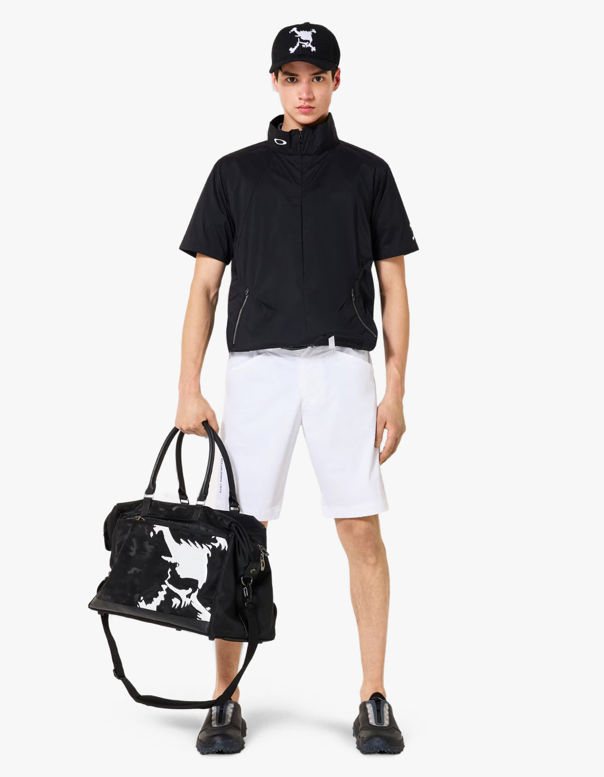 Skull S/S Airy Wind Jacket - Pitch Black