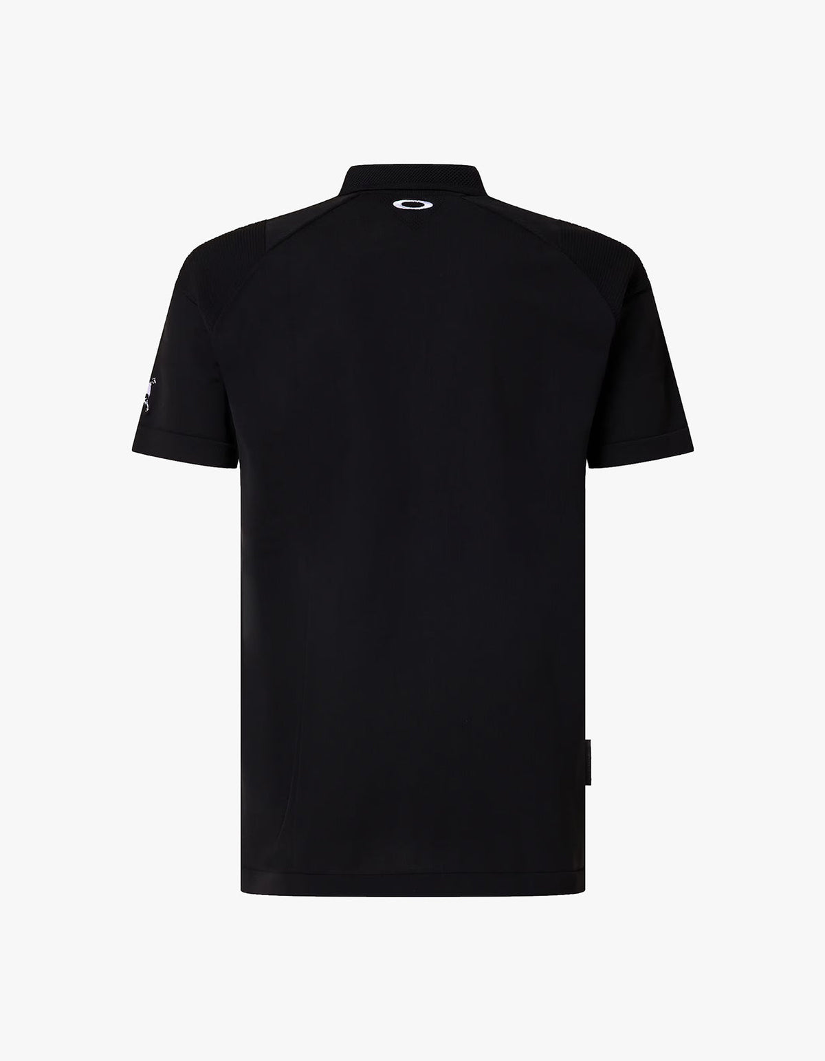 Skull Limber Sweater Polo Shirt - Pitch Black