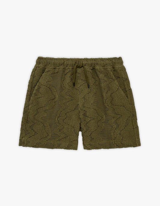 Crochet Shorts - Pine Verve