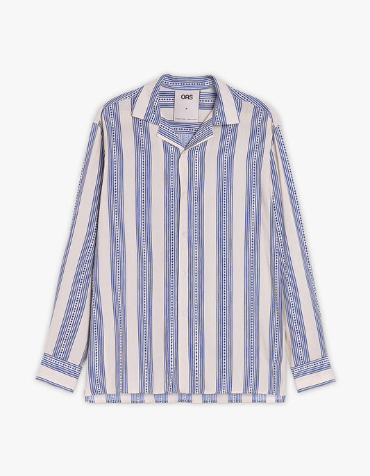 Viscose Long Sleeve Shirt - Havana