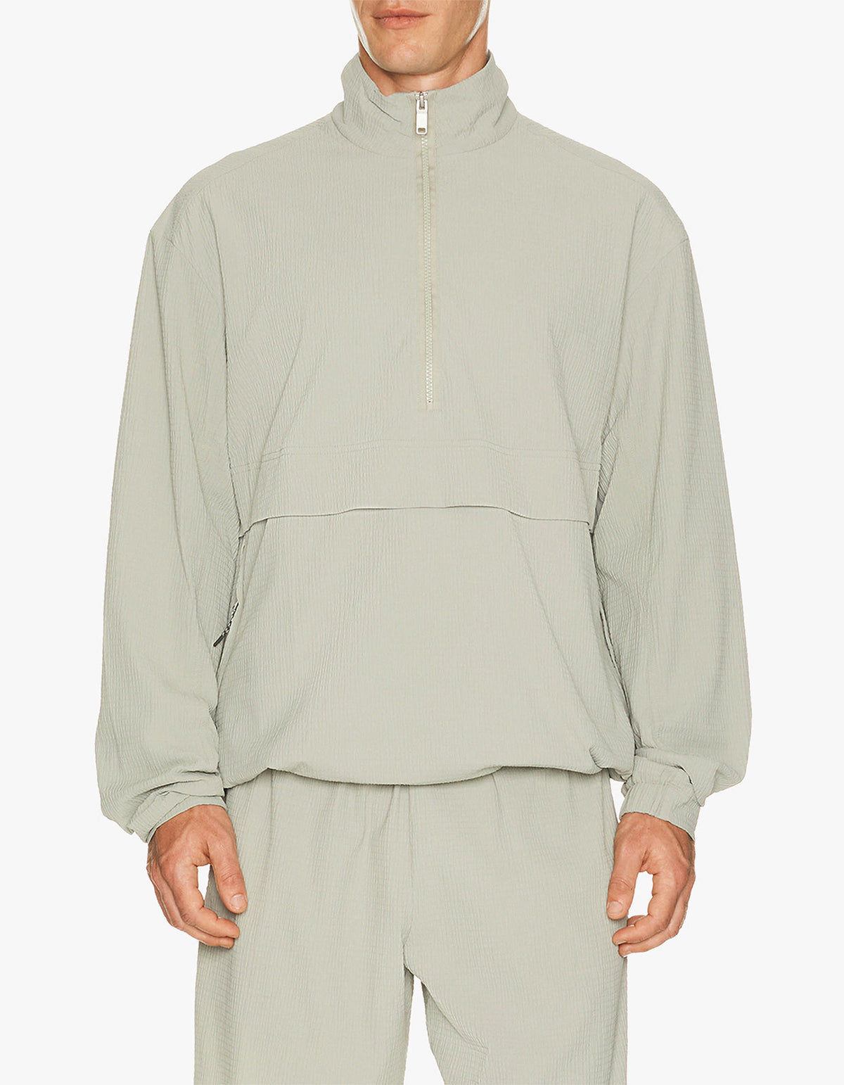 Courtside 1/2 Zip Eaze Jacket - Brume