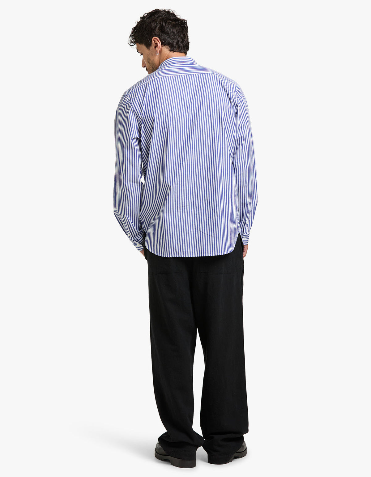Market Shirt Thick Stripe - Blue/White/Red