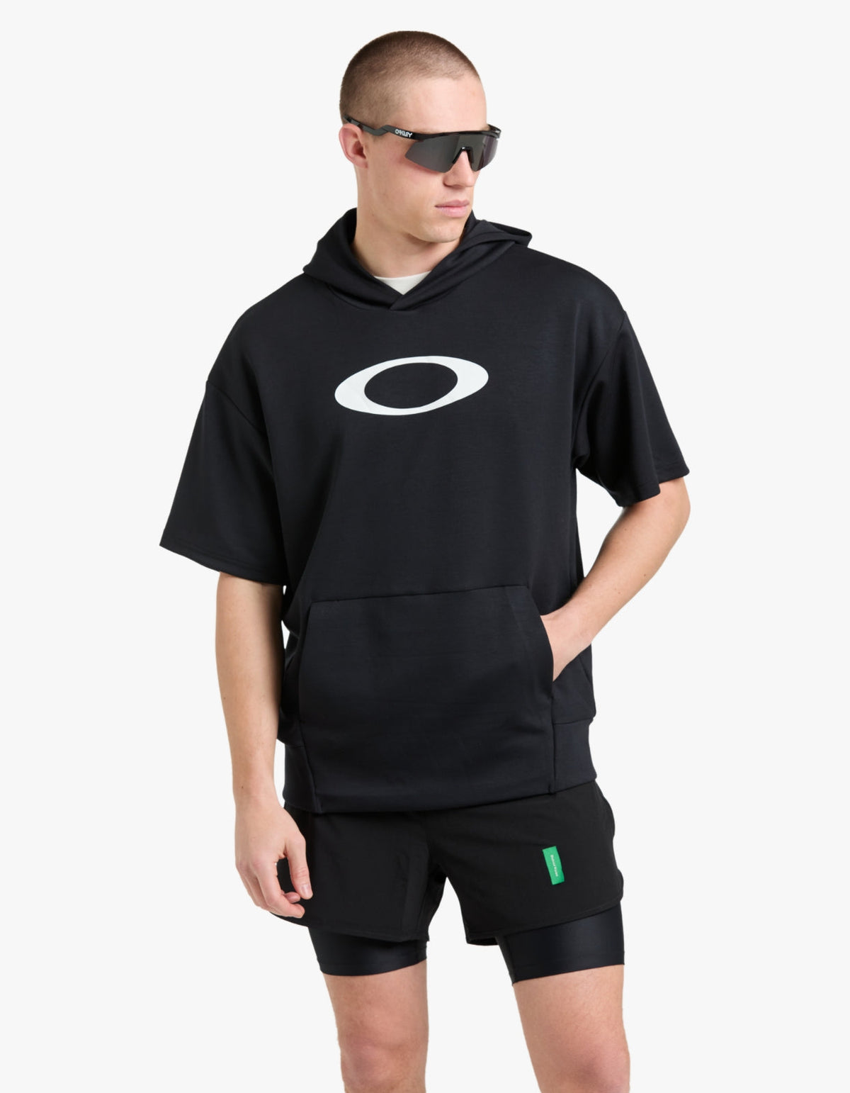 Enhance QD Fleece S/S Hoody 5.0 - Pitch Black