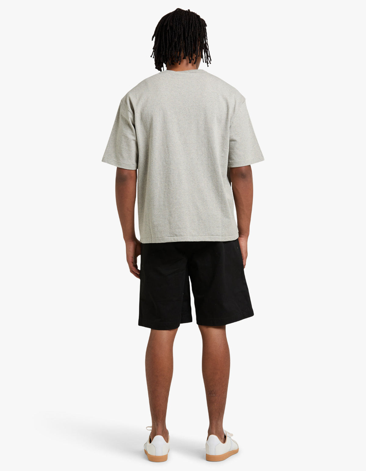 Relaxed Fit Logo Jersey T Shirt - Dark Sport Heather
