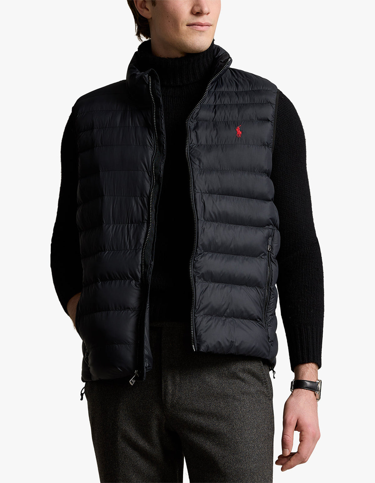 Terra Puffer Vest - Polo Black