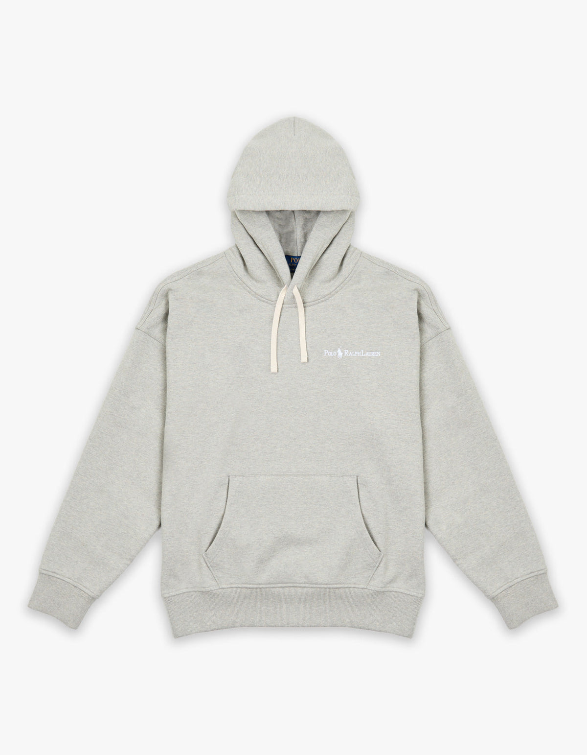 Relaxed Fit Logo Fleece Hoodie - Dark Sport Heather
