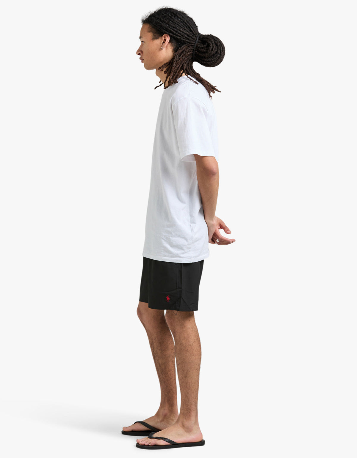 5.5 inch Traveler Swim Trunk - Polo Black