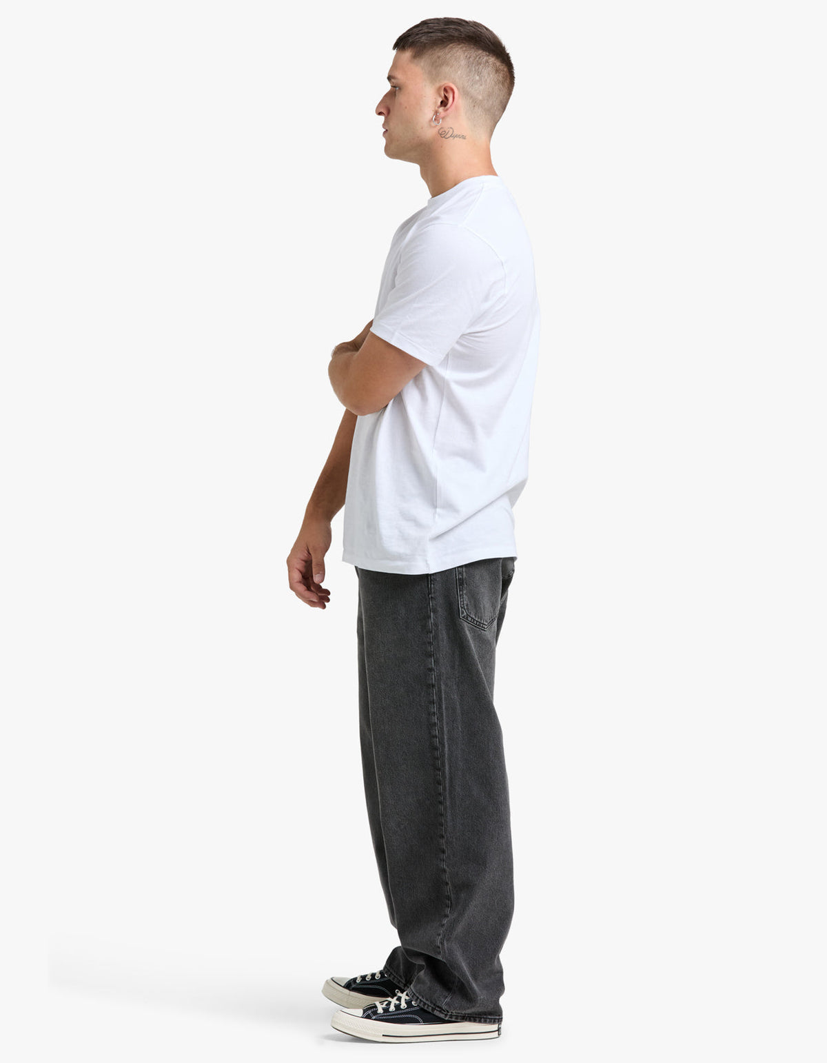 RB Baggy Authentic Rigid Jean - Onyx