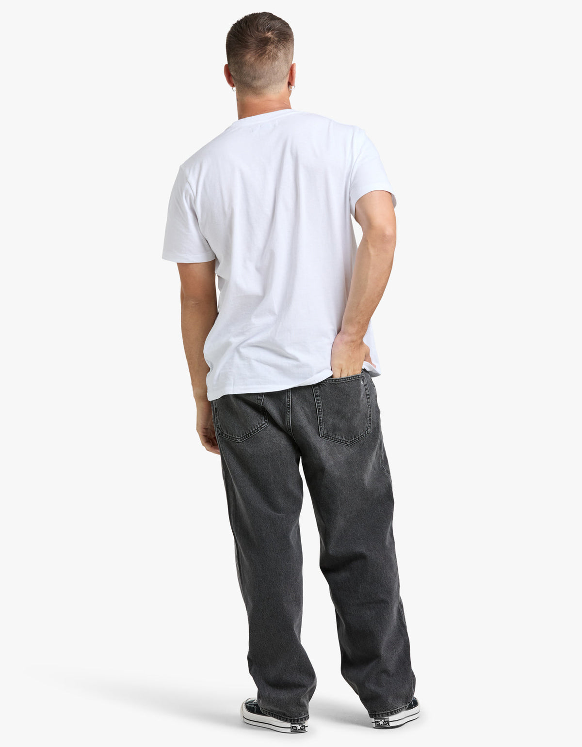 RB Baggy Authentic Rigid Jean - Onyx
