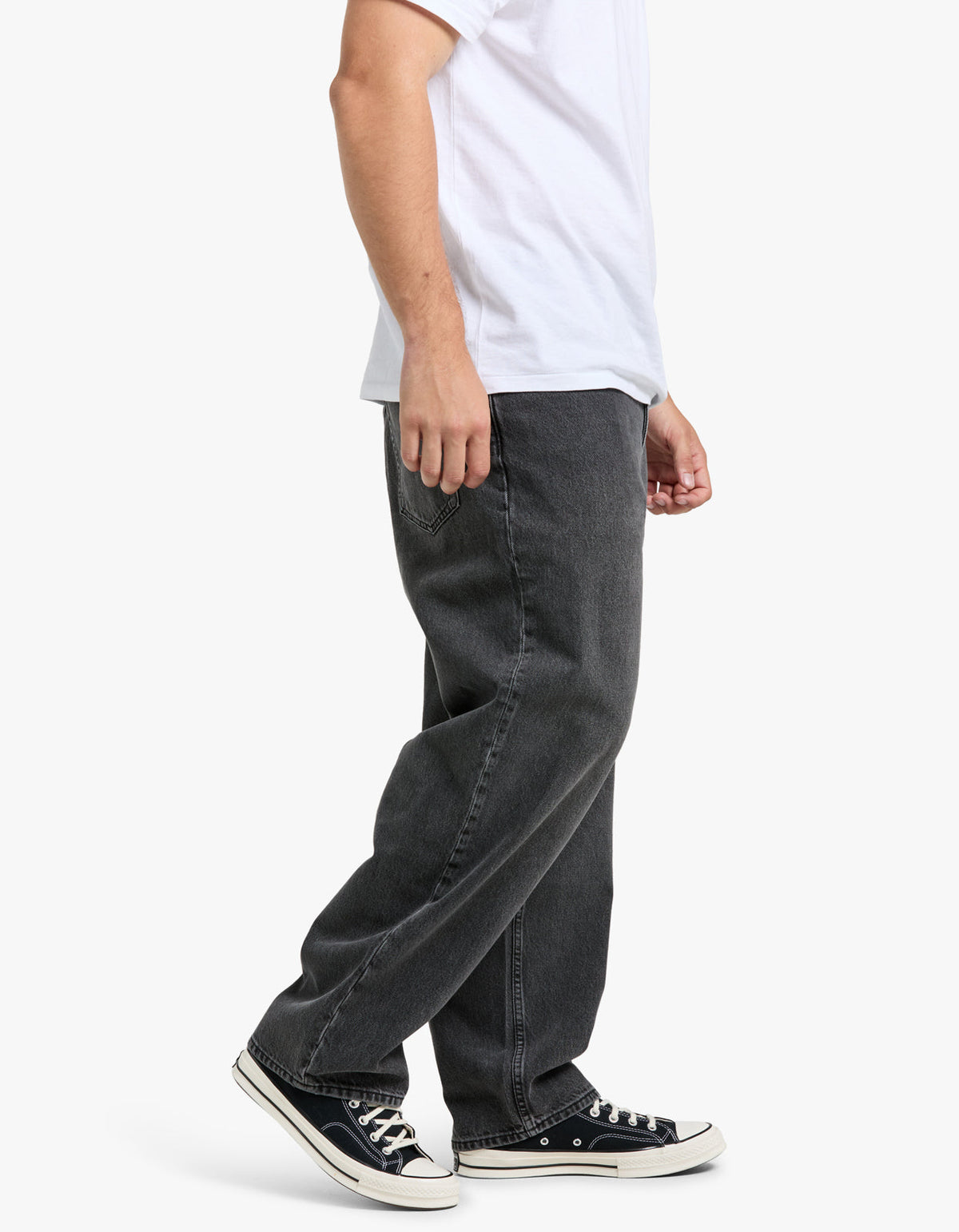 RB Baggy Authentic Rigid Jean - Onyx
