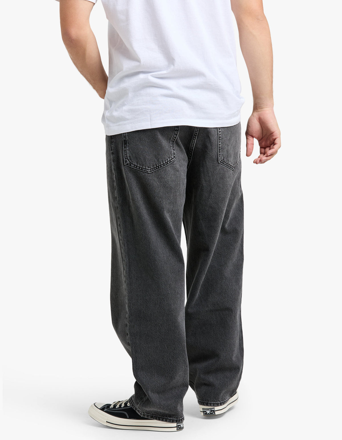 RB Baggy Authentic Rigid Jean - Onyx