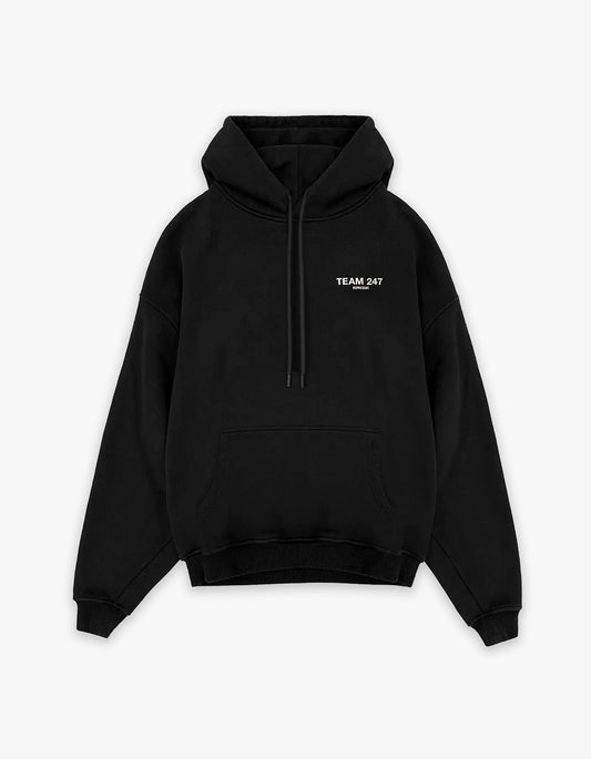 Team 247 Oversized Hoodie - Black