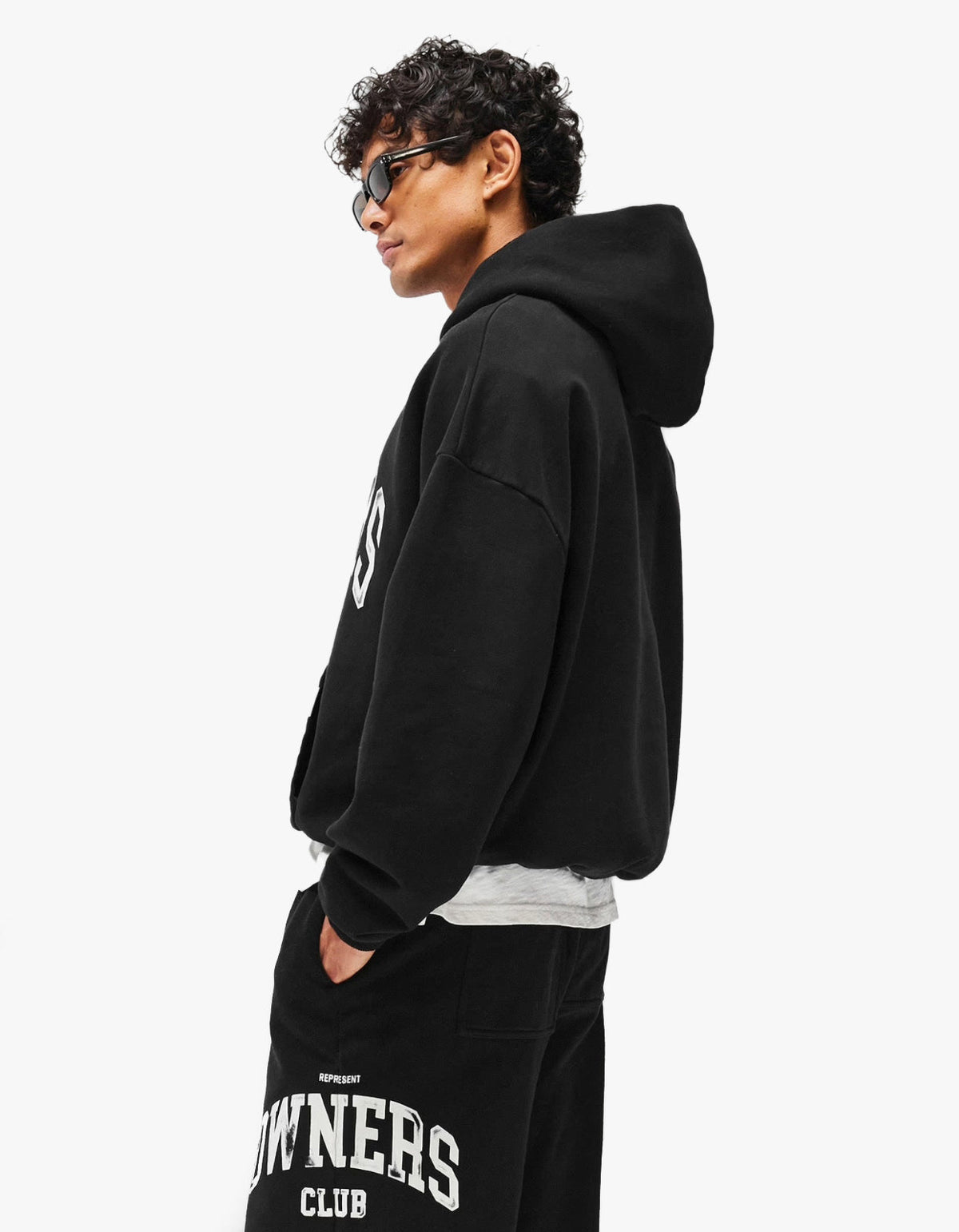 Represent Owners Club Heritage Hoodie - Jet Black
