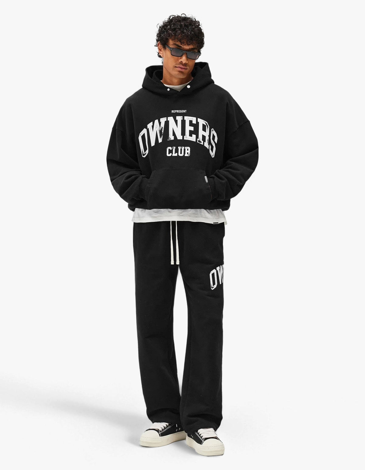 Represent Owners Club Heritage Hoodie - Jet Black