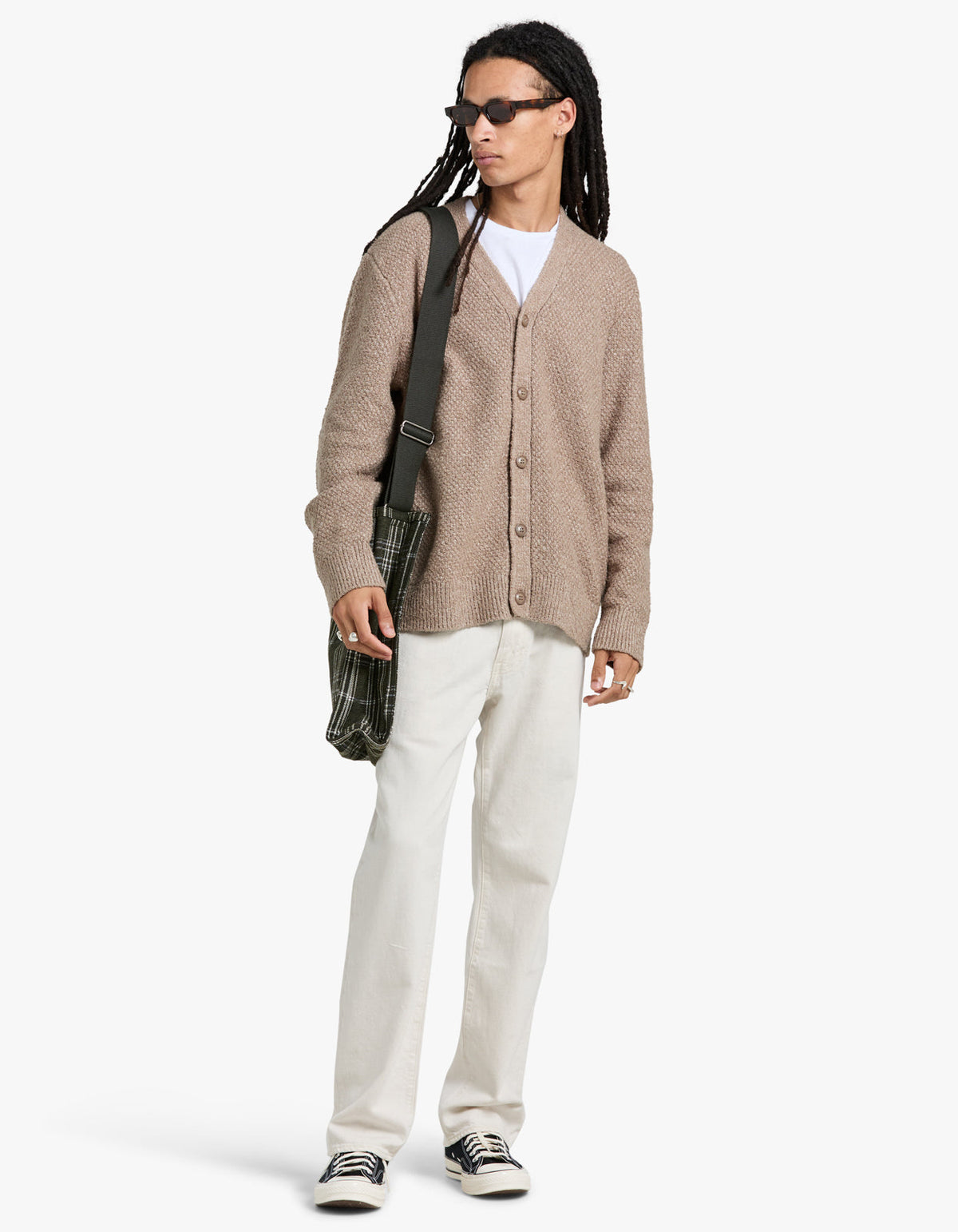 Saezra Cardigan 15531 - Greige Mel.