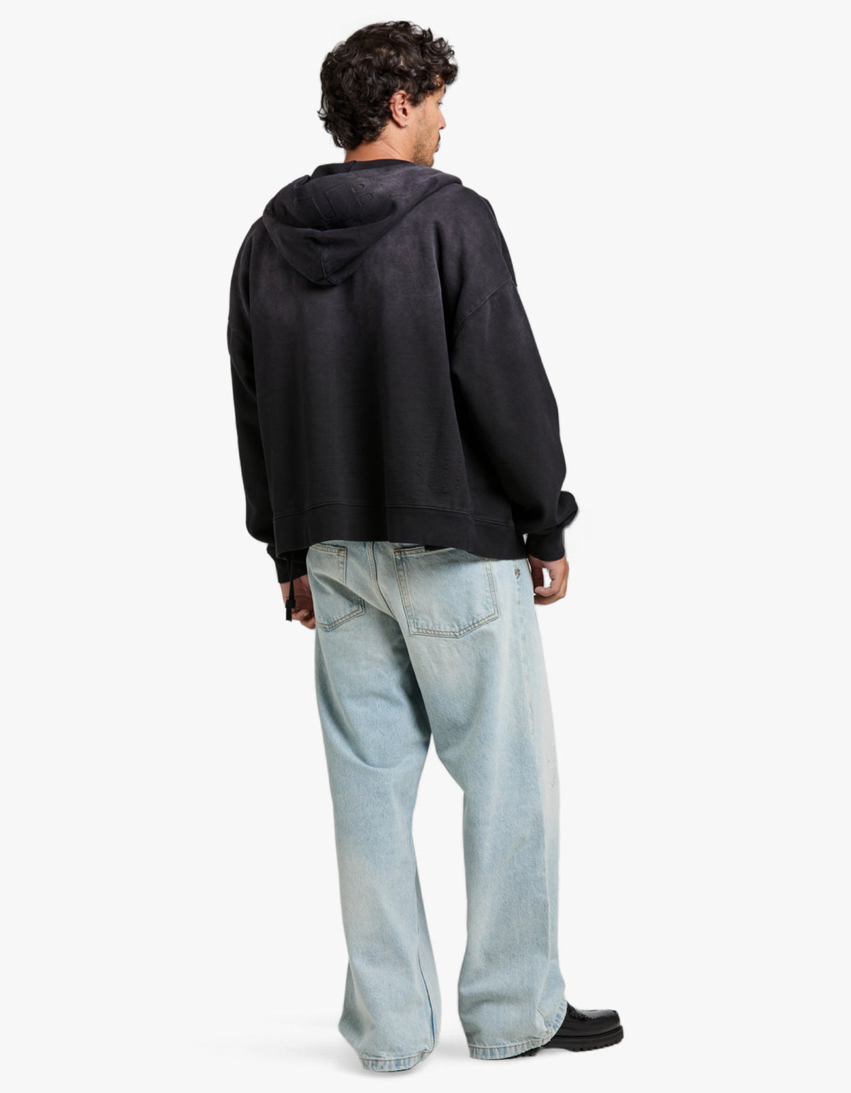 Intruder Ekcess Zip Hoodie - Jet Black