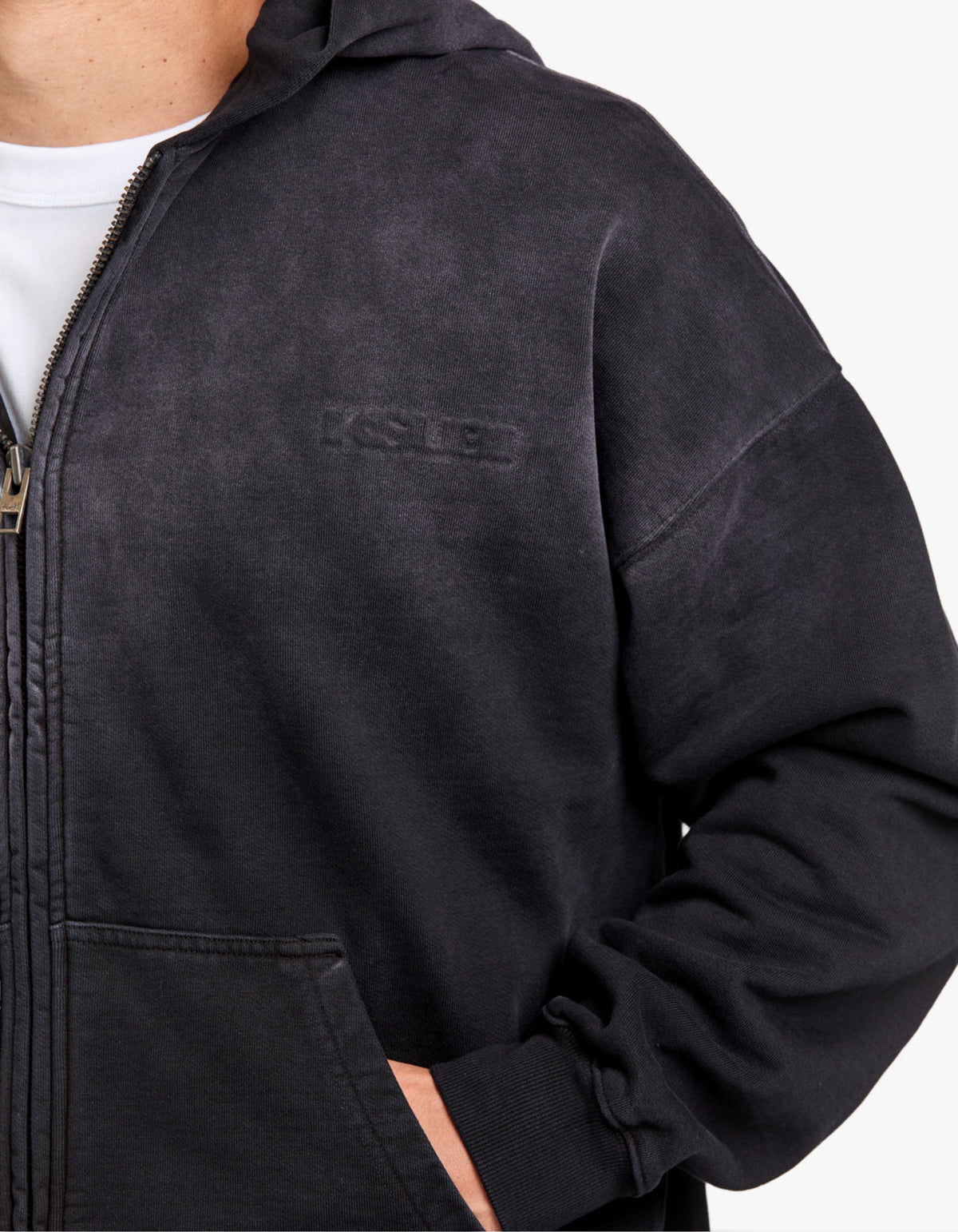 Intruder Ekcess Zip Hoodie - Jet Black