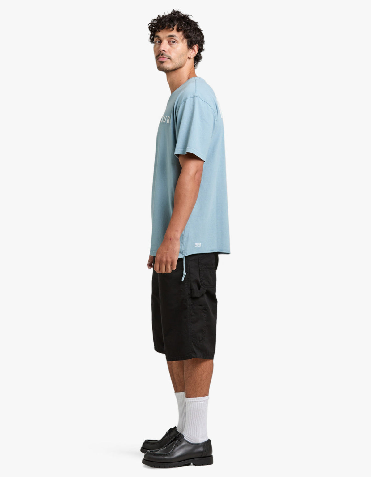 K Lock Biggie S/S Tee - Summer Blue