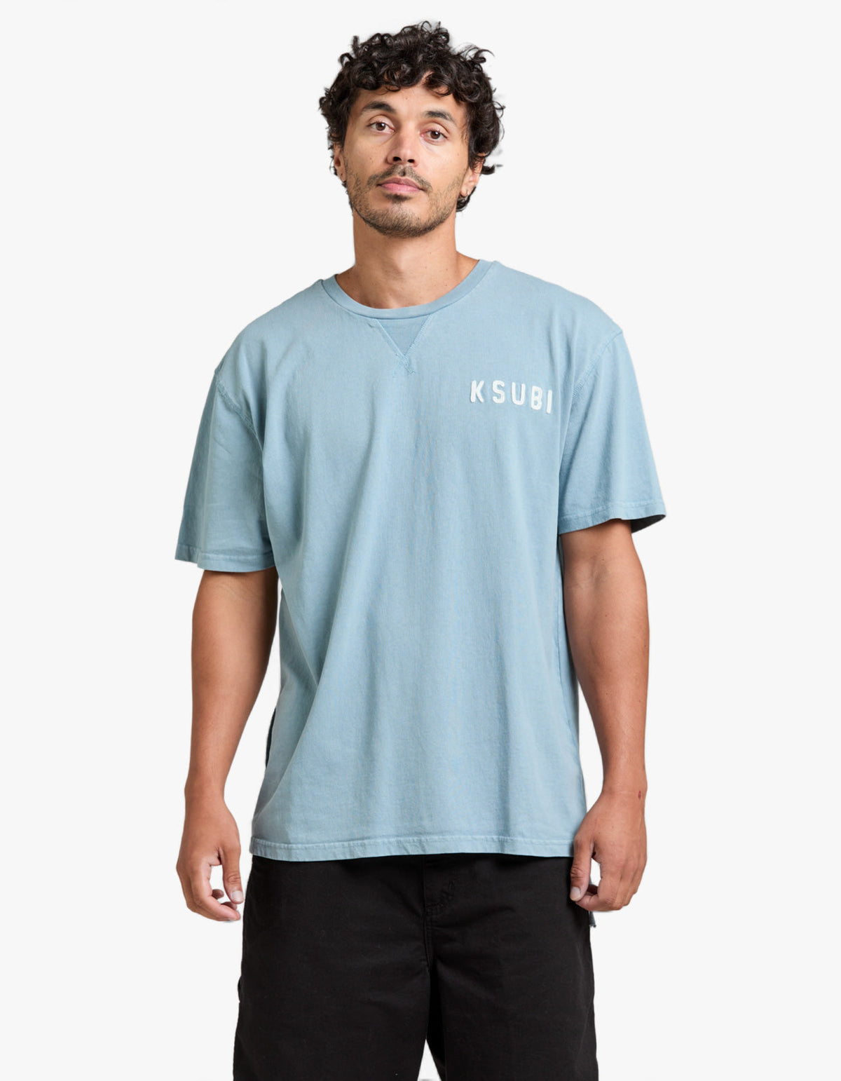 K Lock Biggie S/S Tee - Summer Blue
