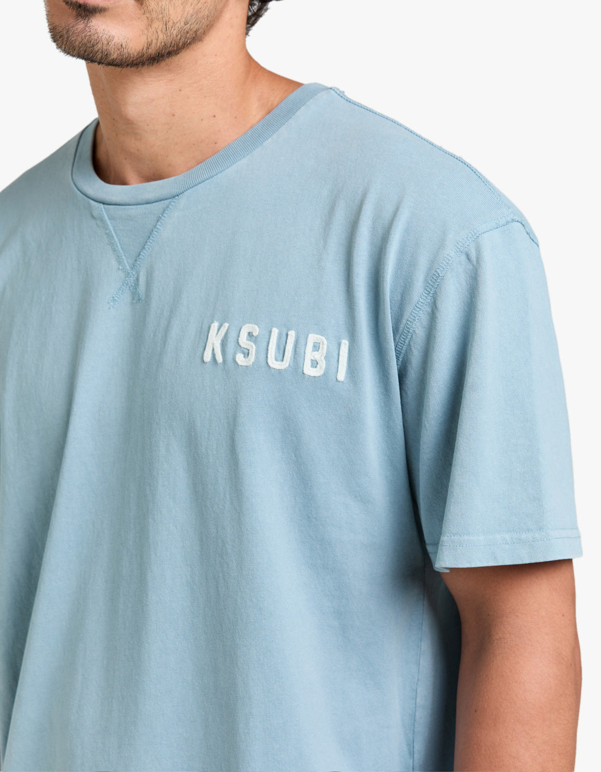 K Lock Biggie S/S Tee - Summer Blue