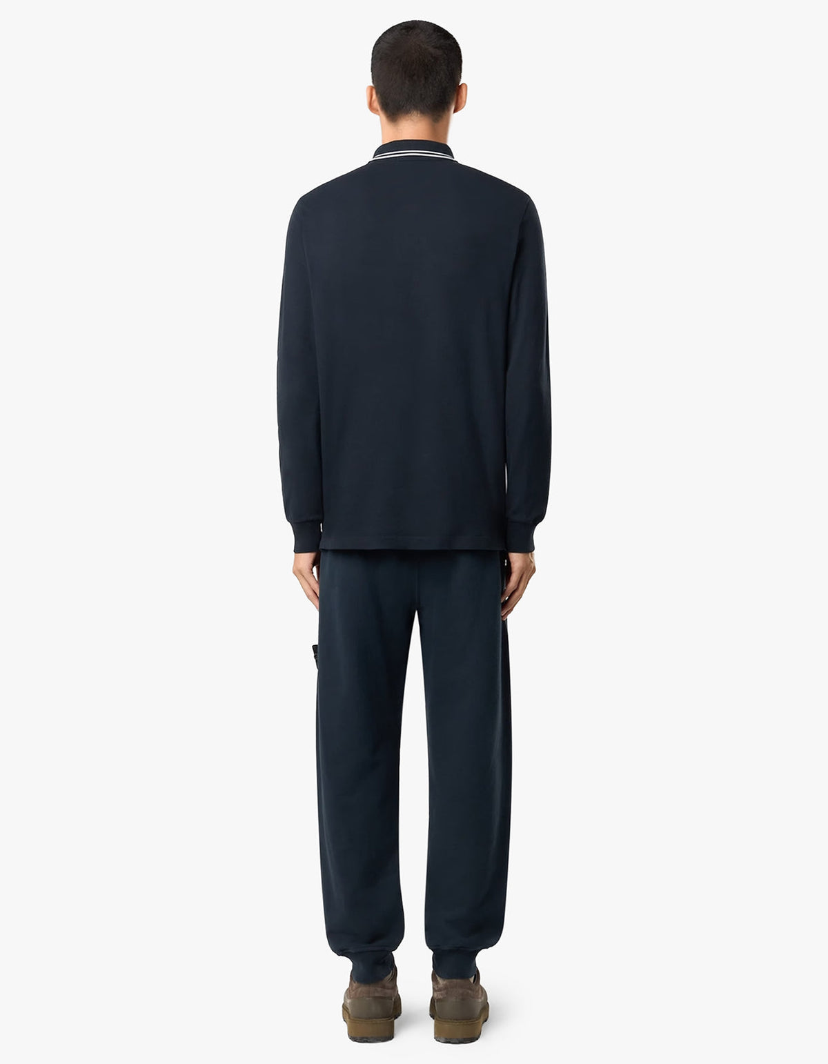 2200012 L/S Polo Shirt - Navy Blue