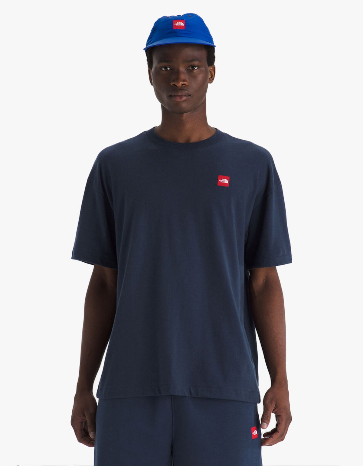 Mens Red Box S/S Tee - Summit Navy
