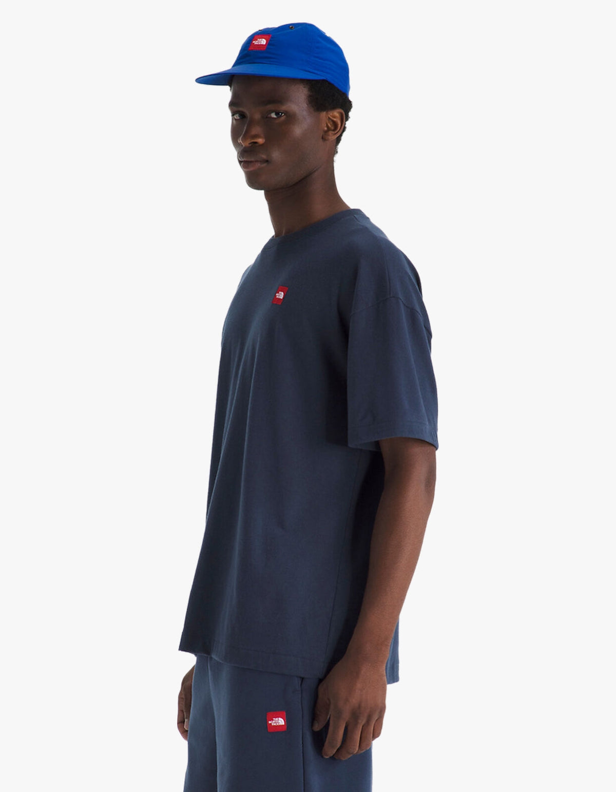 Mens Red Box S/S Tee - Summit Navy